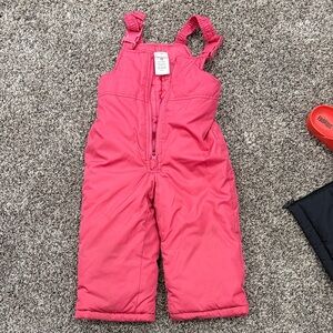 Carter's Bright Pink Overalls